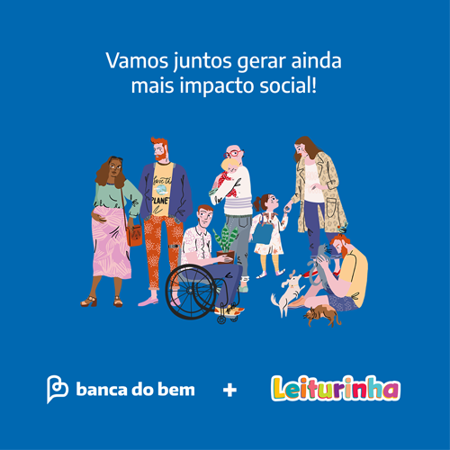 Banca do Bem se une à Leiturinha, o maior clube de assinaturas de livros do Brasil!